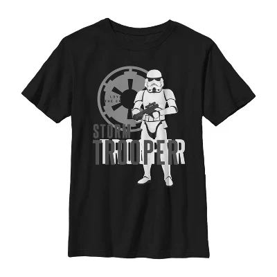 Футболка для мальчика Galaxy of Adventures Stormtrooper Shadow, черная