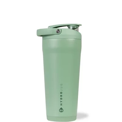 Шейкер HydroJug 710 мл из стали, герметичный, шалфейный