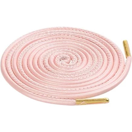 PU Leather Round Shoe Laces for Sneakers Boots 1 Pair 100cm/39.4