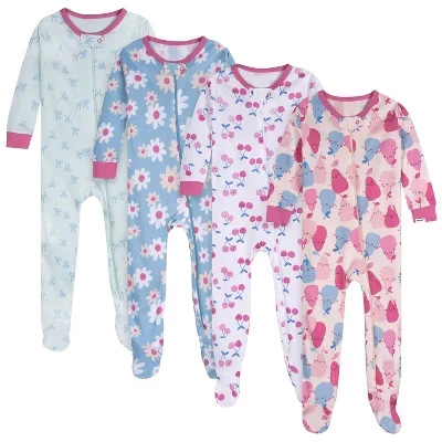 Комплект из 4 предметов для маленьких девочек Union Suits pears