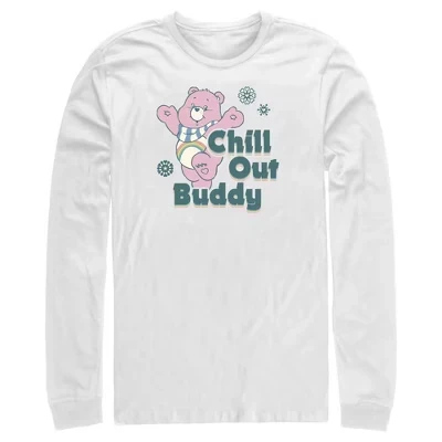 Мужской лонгслив Care Bears Chill Out Buddy, белый