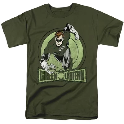 Мужская футболка DC Comics Green Lantern, зелёная