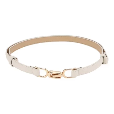 Пояс Unique Bargains двойной с регулировкой, бежевый