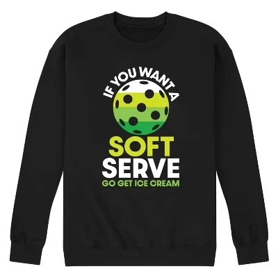 Мужская - - Если Вы хотите мягкую флисовую толстовку Pickleball с графическим рисунком, черный