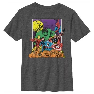 Футболка для мальчиков Marvel Avengers, графитовая