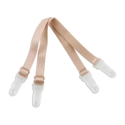Женские клипсы для бретелей Allegra K, абрикосовые