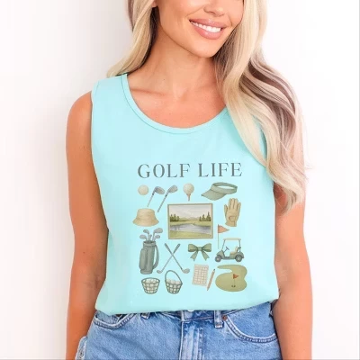 Женская майка Simply Sage Market Golf Life, мятная