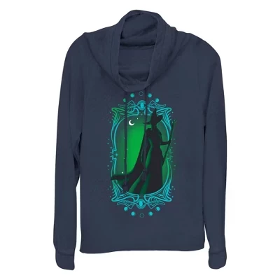 Толстовка Junior's Elphaba силуэтного силуэта с капюшоном и круглым вырезом горловины