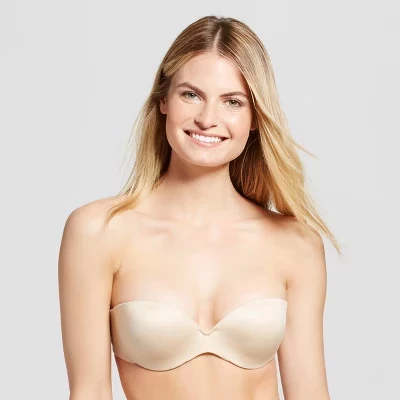Women's Love the Lift Demi Strapless Multiway Bra 9417 beige