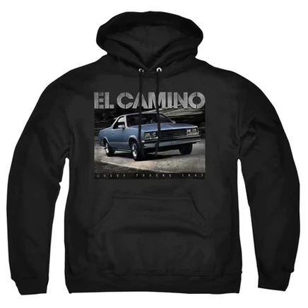 Мужское худи Chevrolet El Camino 87, черное