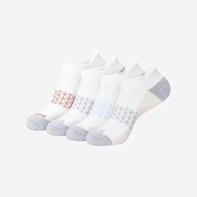 Мужские невидимые носки Hanes с защитой пятки, 4 п., белые