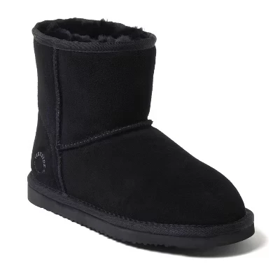 Женские ботинки Dearfoams Rosebery из овчины, черные
