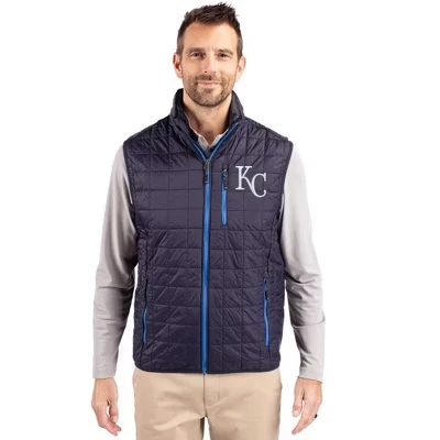 Мужской утепленный пуховик на молнии Kansas City Royals Rainier PrimaLoft® с эко-изоляцией