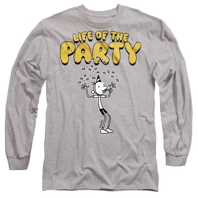 Мужская футболка Life Of The Party с длинным рукавом athletic heather