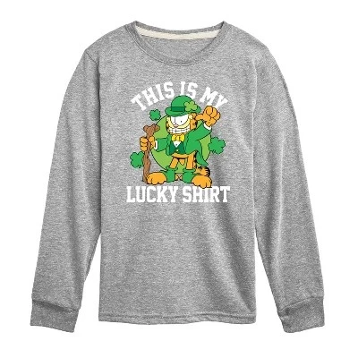 Это моя счастливая футболка с длинным рукавом и графическим рисунком athletic heather