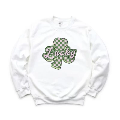 Женский свитшот Simply Sage Market Lucky, белый