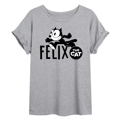 Женская футболка с объемным рисунком Felix для бега серого цвета