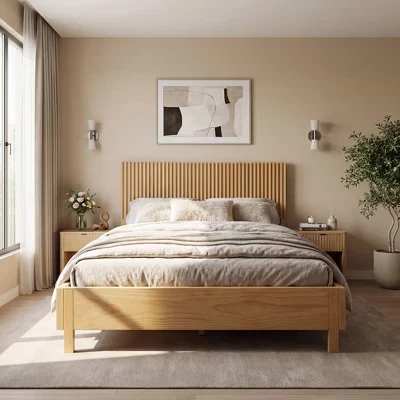 Кровать-платформа Christopher Knight Home, натуральная