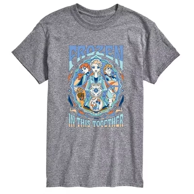 Мужская футболка Together с коротким рукавом и графическим рисунком athletic heather