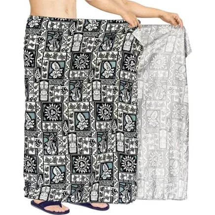 Мужское парео La Leela, sable floral