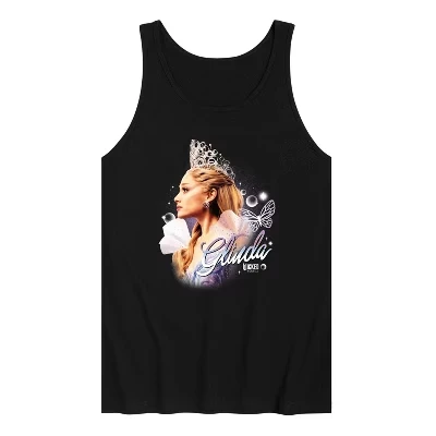 Мужская майка Glinda с графическим рисунком по бокам, черная