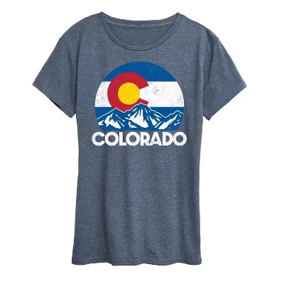 Женская футболка Instant Message Colorado, синяя