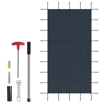 Зимний чехол Costway для бассейна 40×20 футов, синий