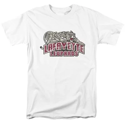Мужская футболка Lafayette College Distressed Primary белого цвета