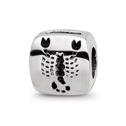 Шарм Black Bow Jewelry Co. Scorpio из серебра, знак скорпион