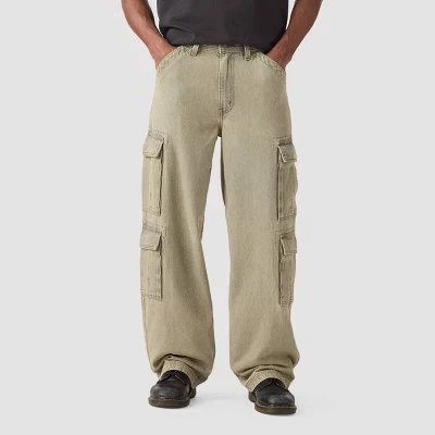 Мужские джинсы-карго Levi's 578 Baggy Fit, серые