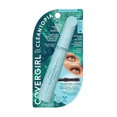 Водостойкая тушь для ресниц Lash Blast Cleantopia - 0,32 жидких унции