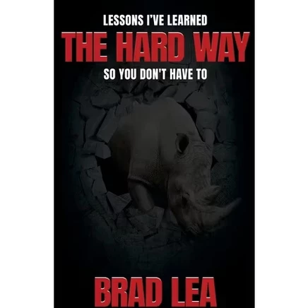 Книга Brad Lea «The Hard Way», твердый переплет