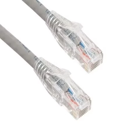 Патч-кабель Sanoxy Cat6 UTP 15 см, серый