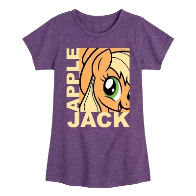 Футболка для девочек My Little Pony Applejack, фиолетовая