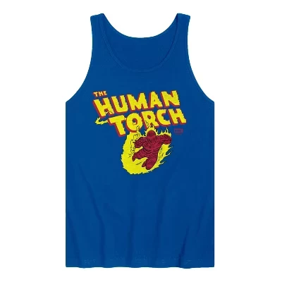 Мужская майка с графическим логотипом Human Torch