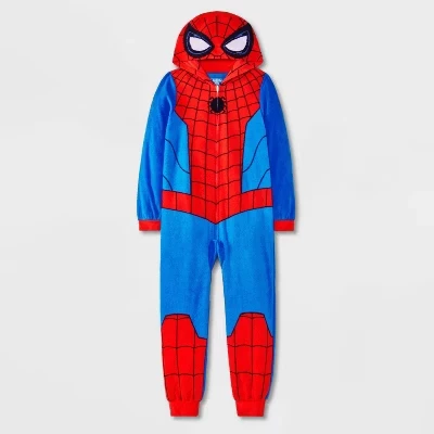 Пижама-комбинезон для мальчиков Spider-Man, красная