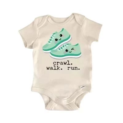 Беговая дорожка Runner Marathon для новорожденных Onesie® Боди GS1 многоцветное
