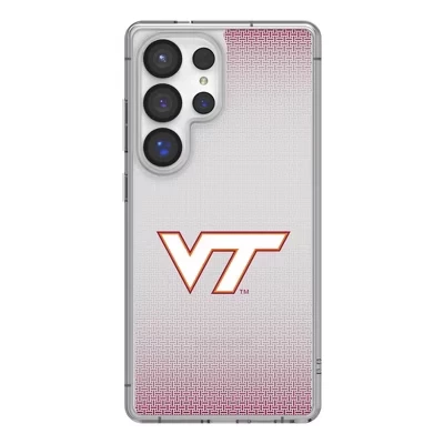 Льняной прозрачный чехол для мобильного телефона NCAA ACC Universities для Samsung Galaxy virginia tech hokies