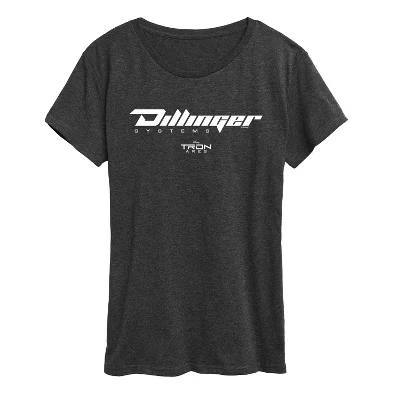 Женская футболка с коротким рукавом Dillinger Systems с графическим рисунком heather charcoal