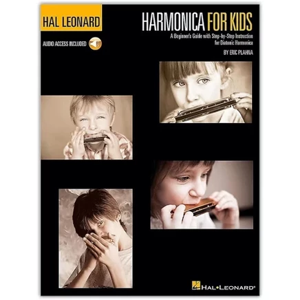 Книга Hal Leonard Harmonica for Kids, пособие для детей с онлайн‑аудио