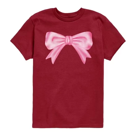 Футболка для мальчиков Instant Message Painted Bow, красная