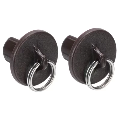 Outdoor Roller Shades Ring End Cap Replacement Part 2 Pcs brown