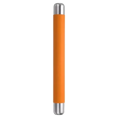 Скалка Unique Bargains из стали с силиконом, оранжевая
