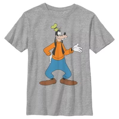Мальчикам футболка Mickey Mouse & Friends с Гуфи, меланж