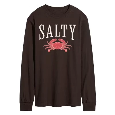 Мужской лонгслив Instant Message Salty Crab, коричневый