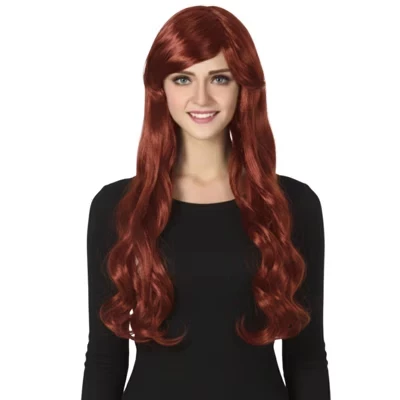 Женский парик Dress Up America волнистый с челкой, рыжий