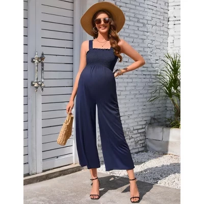 Женский комбинезон для беременных Yesfashion, синий