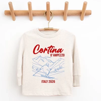 Детский лонгслив The Juniper Shop Cortina, натуральный