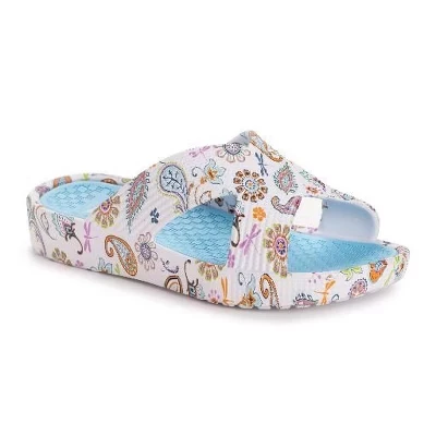 Женские сандалии MUK LUKS Spa Day, бирюзовые