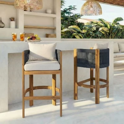 Барные стулья Christopher Knight Home Thelma, черные